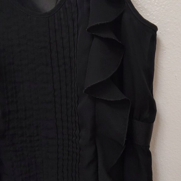 🖤 Black Sheer Camisole Top – Size Small - Picture 4 of 9